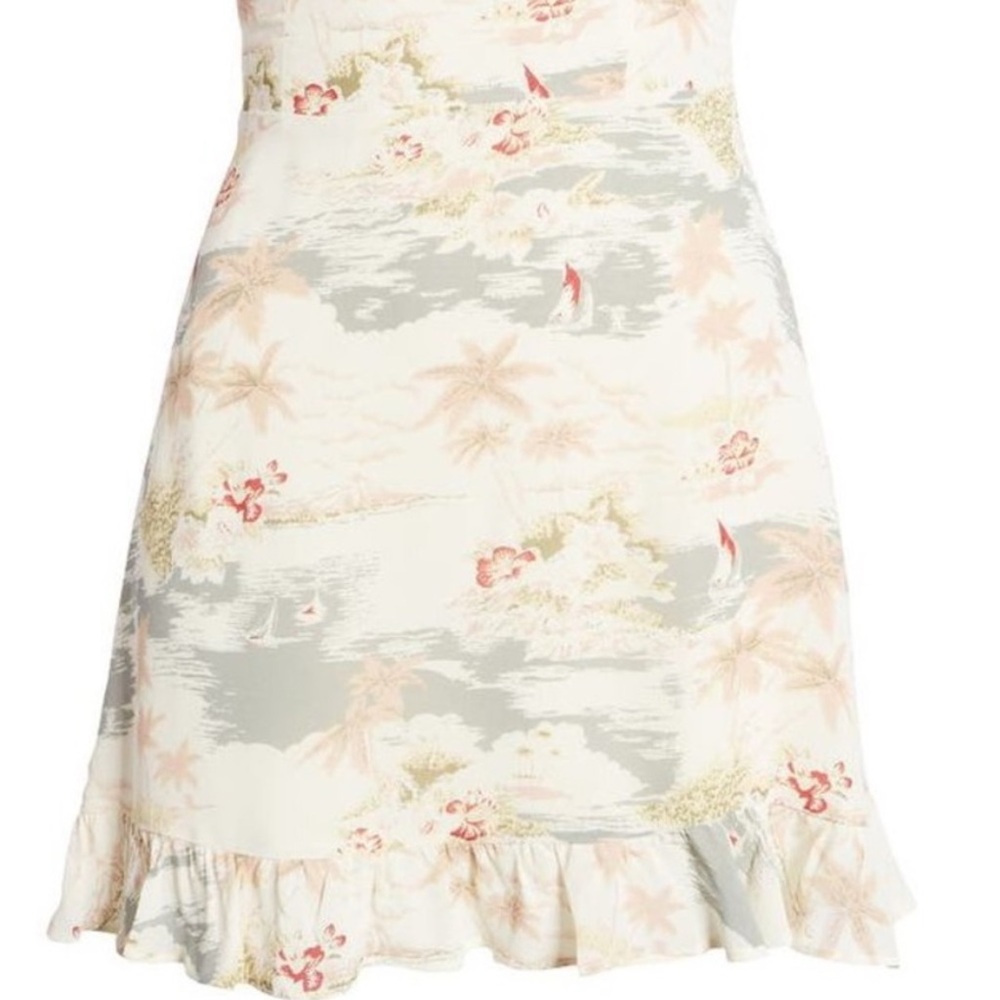 Reformation Christine Long Beach Mini Dress - Picture 3 of 10